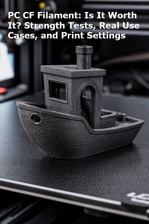 PC CF Filament: Is It Worth It? Strength Tests, Real Use Cases, and Print Settings