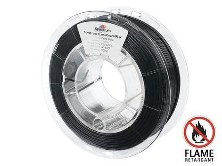 Filament Spectrum FlameGuard PLA 1.75mm MIDNIGHT BLACK 0.25kg