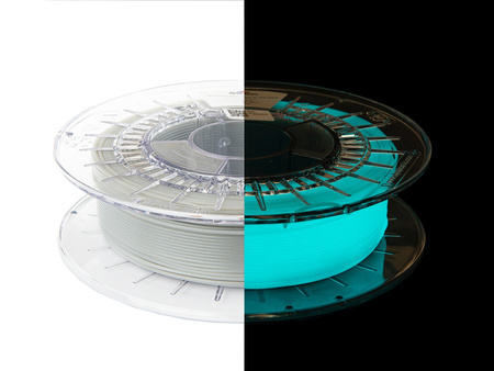 Filament Spectrum PET-G Glow in the Dark 1.75mm BLUE 0.5kg