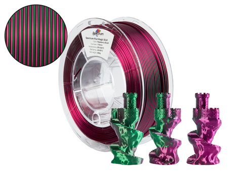 Filament Spectrum PLA Magic SILK 1.75mm RASPBERRY BLUSH 0.25kg