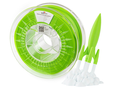 Filament Spectrum PLA Premium High Speed 1.75mm LIME GREEN 1kg