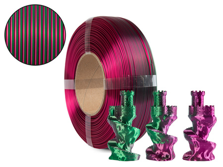 Filament Spectrum ReFill PLA Magic SILK 1.75mm RASPBERRY BLUSH 1kg