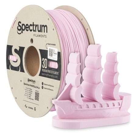 Filament Pastello PLA 1.75mm BONBON ROSE 1kg