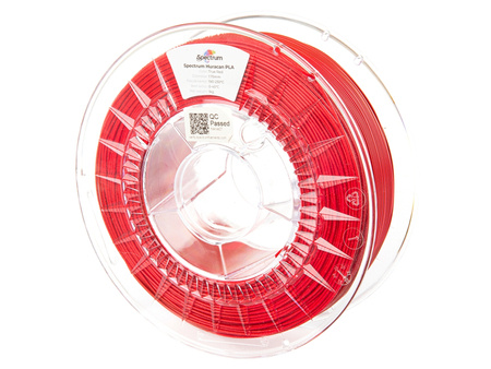 Filament Spectrum Huracan PLA 1.75mm TRUE RED 1kg