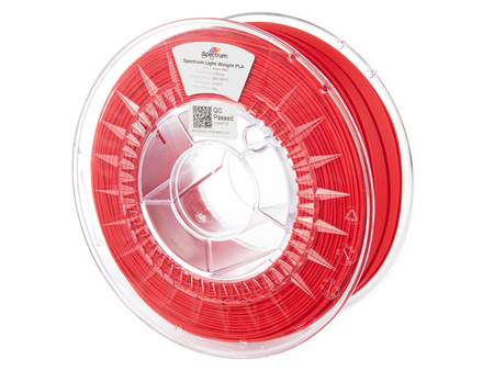 Filament Spectrum Light Weight PLA 1.75mm PURE RED 1kg