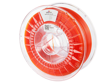 Filament Spectrum PC 275 1.75mm TRANSPARENT ORANGE 1kg