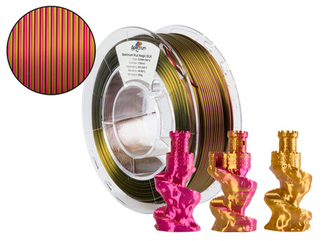 Filament Spectrum PLA Magic SILK 1.75mm GOLDEN BERRY 0.25kg