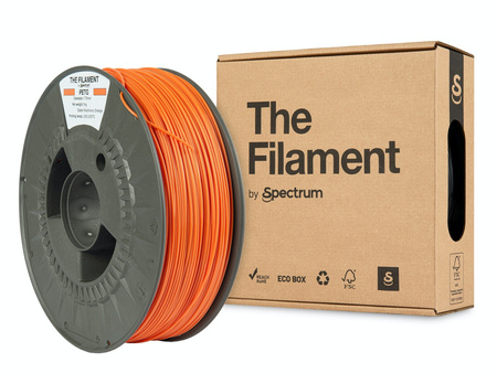 The Filament PETG 1.75mm MACHINERY ORANGE 1kg