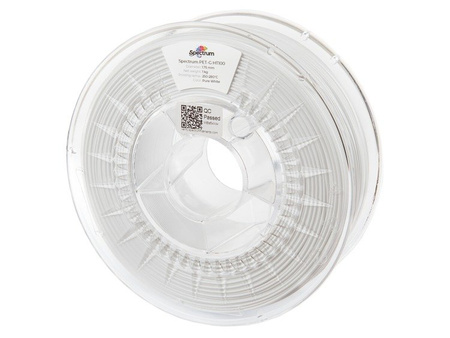 Filament Spectrum PET-G HT100 1.75mm PURE WHITE 1kg (RAL 9016)