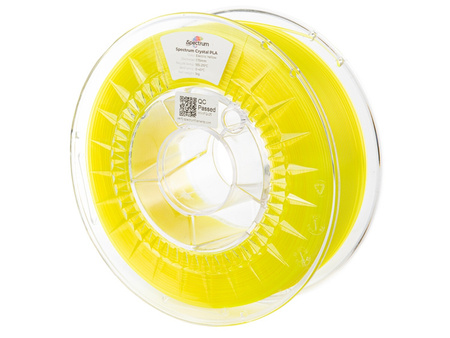 Filament PLA Crystal 1.75mm ELECTRIC YELLOW 1kg