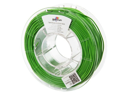 Filament Spectrum S-Flex 90A 1.75mm LIME GREEN 0.25kg (RAL 6018)