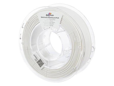 Filament Spectrum FlameGuard PLA 1.75mm POLAR WHITE 0.25kg