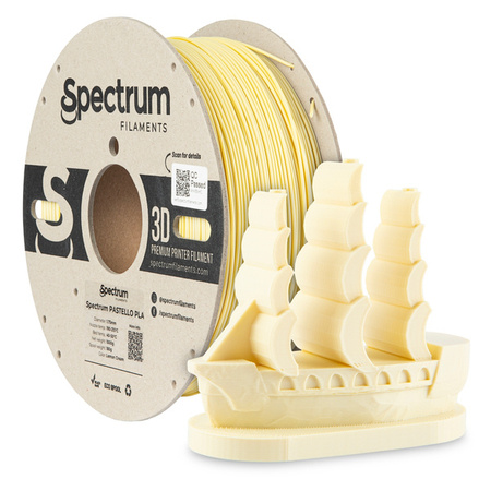 Filament Pastello PLA 1.75mm LEMON CREAM 1kg