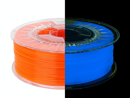Filament Spectrum PLA Premium High Speed 1.75mm NEON ORANGE UV 1kg