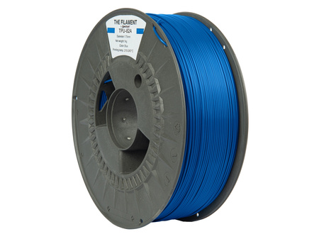 The Filament TPU-82A 1.75mm BLUE  1kg