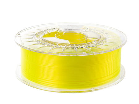 Filament PLA Crystal 1.75mm ELECTRIC YELLOW 1kg
