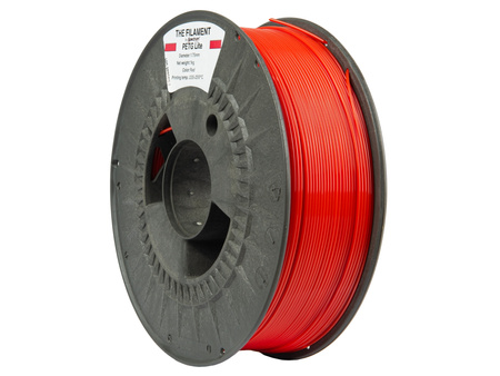 The Filament PETG Lite 1.75mm RED 1kg