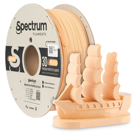 Filament Pastello PLA 1.75mm APRICOT ORANGE 1kg