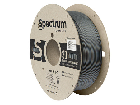 Filament Spectrum rPET-G 1.75mm IRON GREY 1kg (RAL 7011)