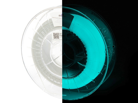 Filament Spectrum PET-G Glow in the Dark 1.75mm BLUE 0.5kg