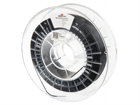 Filament Spectrum PLA ESD 1.75mm TRAFFIC BLACK 0.5kg