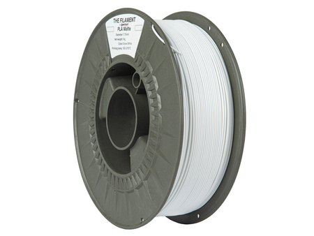 The Filament PLA Matte 1.75mm SNOW WHITE 1kg