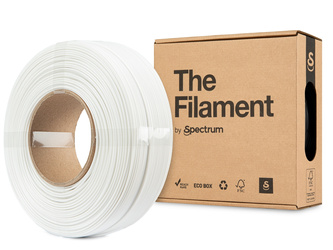 The Filament ReFill PETG Lite 1.75mm  WHITE 1kg