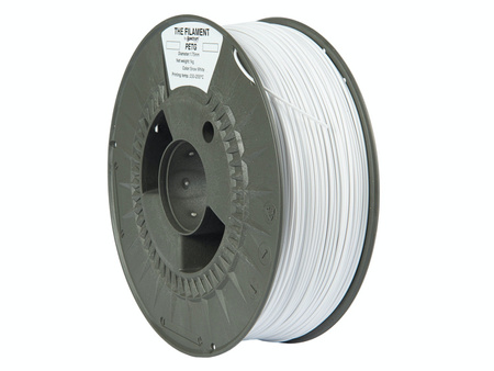 The Filament PETG 1.75mm SNOW WHITE 1kg