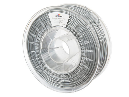 Filament PLA Glitter 2.85mm SILVER METALLIC 1kg