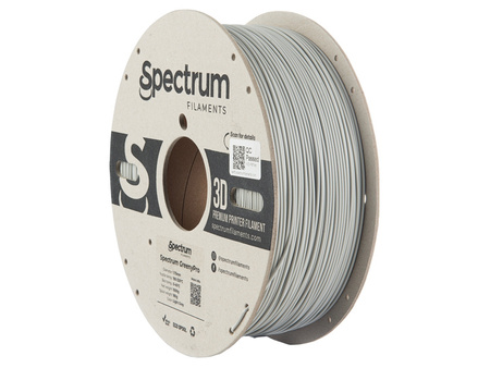 Filament Spectrum GreenyPro 1.75mm LIGHT GREY 1kg