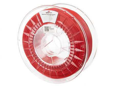 Filament Spectrum PLA Premium High Speed 1.75mm TRAFFIC RED 1kg