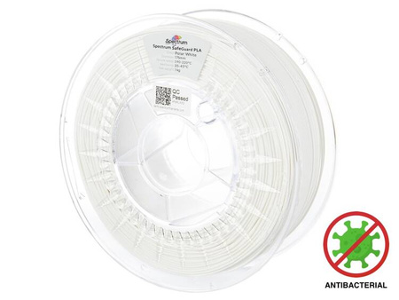 Filament Spectrum SafeGuard PLA 1.75mm POLAR WHITE 1kg