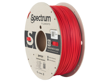 Filament Spectrum GreenyPro 1.75mm PURE RED 1kg