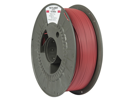 The Filament PLA Matte 1.75mm OCTOBER RED 1kg