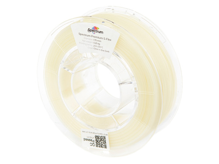 Filament Spectrum S-Flex 98A 1.75mm Glow in the Dark 0.25kg