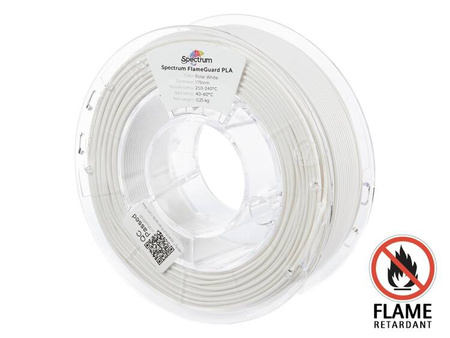 Filament Spectrum FlameGuard PLA 1.75mm POLAR WHITE 1kg