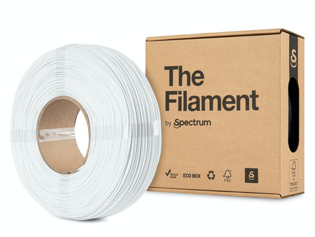 The Filament ReFill PETG 1.75mm SNOW WHITE 1kg