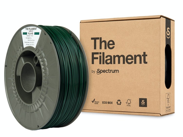 The Filament PLA HS 1.75mm MOSS GREEN 1kg | Our offer  Materials