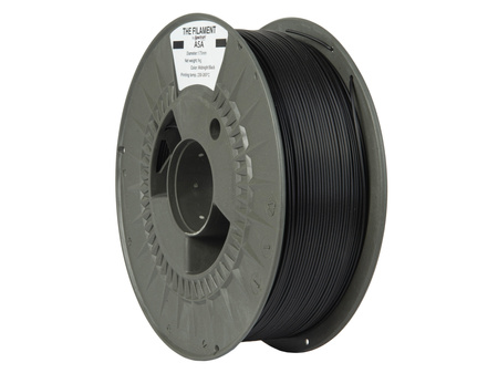The Filament ASA 1.75mm MIDNIGHT BLACK 1kg